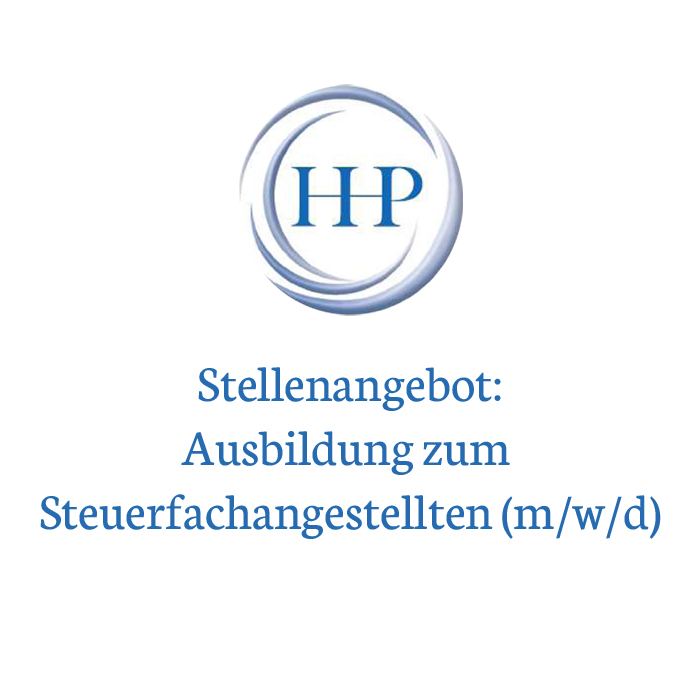 Stellenangebot: Stellenangebot: Ausbildung zum  Steuerfachangestellten (m/w/d)